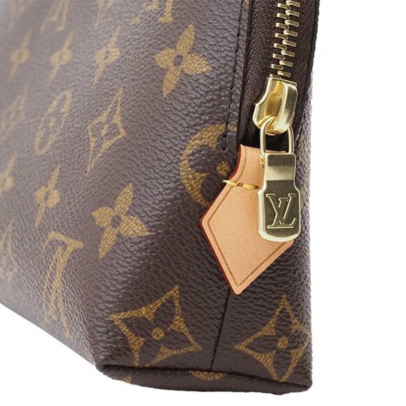 LOUIS VUITTON Brown Monogram Pouch - Picture 6 of 10